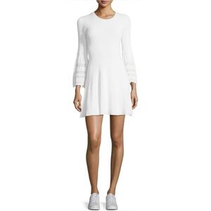 NWT A.L.C. Knit Mini Dress White Size XS